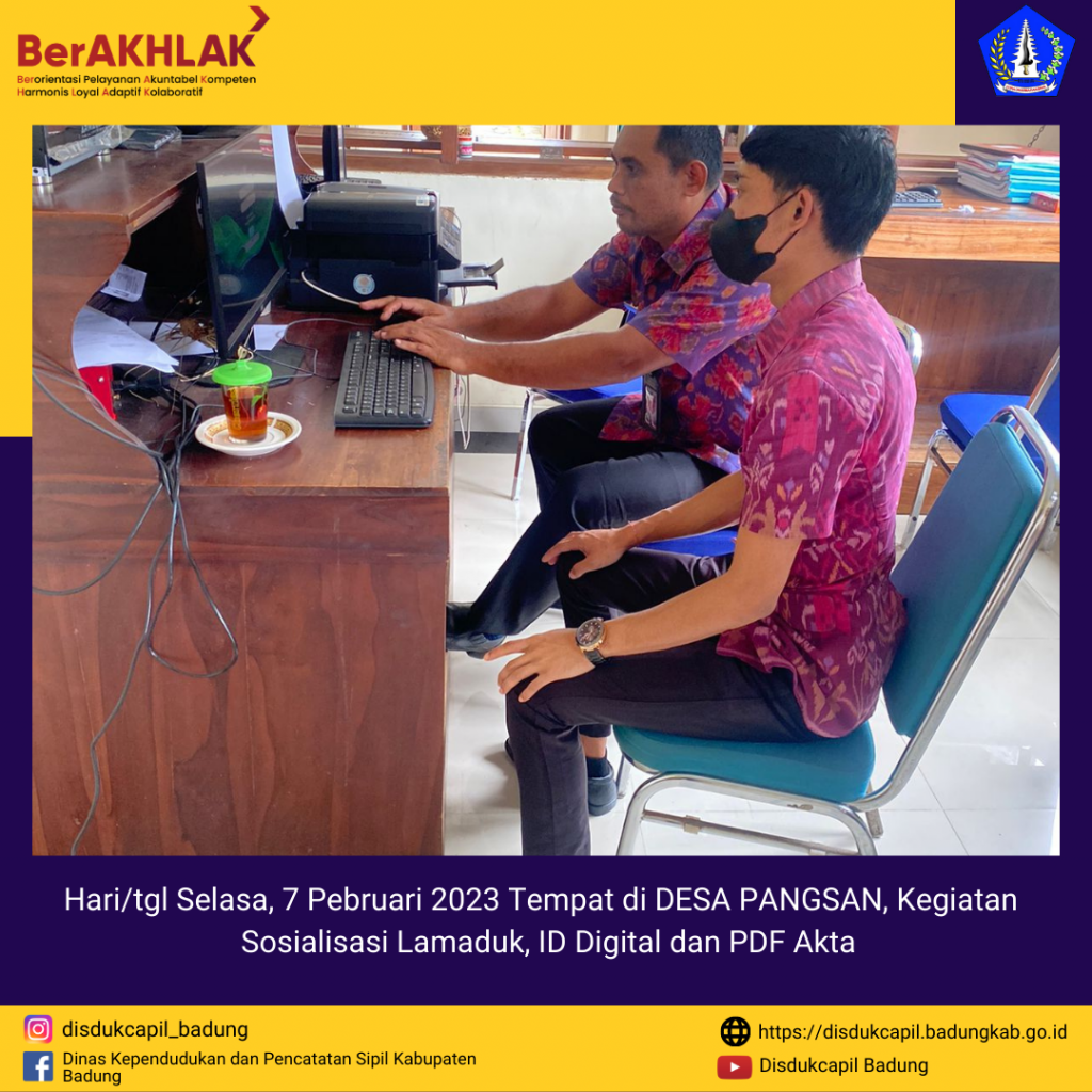 Selasa, 7 Pebruari 2023 Tempat di DESA PANGSAN, Kegiatan